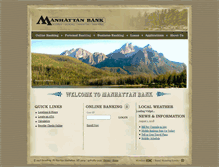 Tablet Screenshot of manhattanbank.com